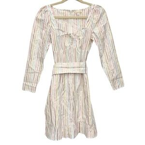 Yumi Kim Metallic Color Stripe Dress